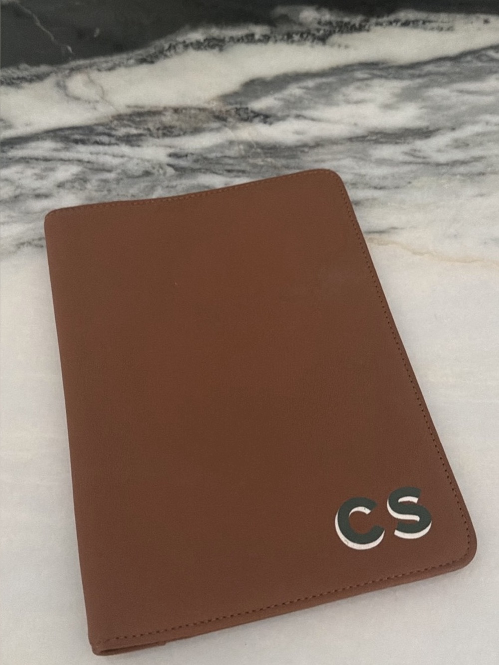 Leatherology Cognac Leather Cover